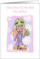 Froggy Coffee Invitation card