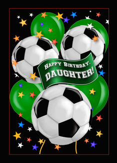 Daughter Soccer Ball...