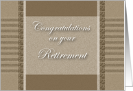 Congratulations Retirement Card