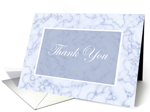 Blue Marble Thank You card (172387)