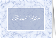 Blue Marble Thank You Card