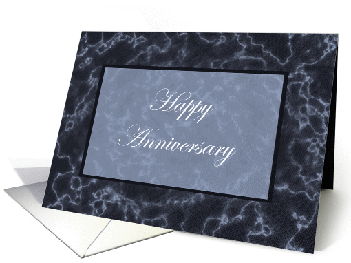 Business Anniversary Marble card (172463)