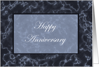 Business Anniversary Marble Card