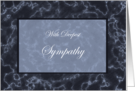 Symapthy Marble Card