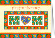  Happy Mother’s Day Handstitched Wishes card