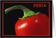 Spanish Fiesta Invitation Chili Pepper Any Occasion Card