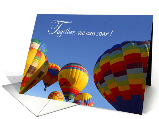 Business Hot Air Balloons card (219220)