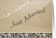 Just Married Announcement Cards