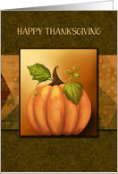 Great Pumpkin Happy Thanksgiving card