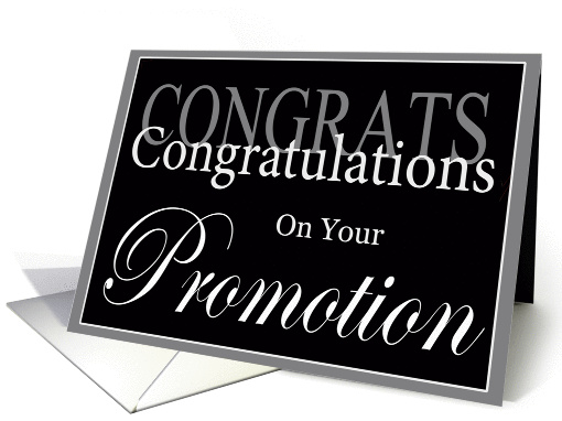 Business Congratulations on Promotion card (264008)