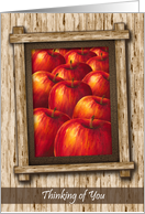 Apples Thinking of You Cards