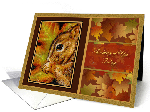Autumn Treasures Thinking of You card (268995)
