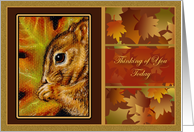 Autumn Treasures Thinking of You Cards