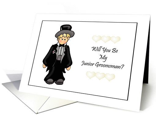Little Junior Groomsman Invitations card (279123)