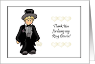 Little Ring Bearer Thank You Cards