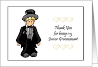 Little Junior GroomsmanThank You Cards