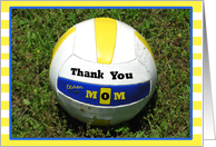 Thank You Soccer Team Mom Card