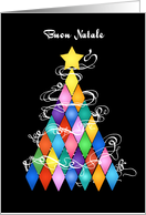 Tree of Many Colors Christmas Card