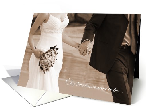 Engagement Wedding Announcement card (515284)