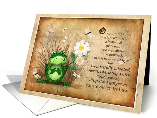 Humorous Bridesmaid Invitations Fairy Tale Dragonflies and... (525134)