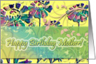 Floral Mother Birthday card