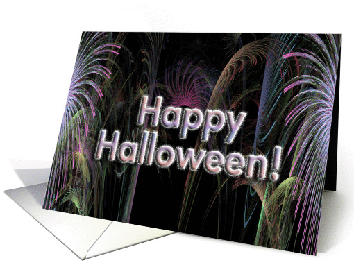 Happy Halloween - Blank Inside card (102113)