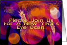 New Year’s Eve Bash - Invitations - Blank Inside card