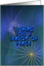 Wishing You A Season Of Peace - Verse Inside card