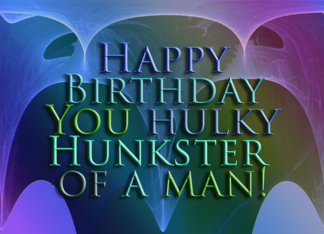 Happy Birthday Hulky...