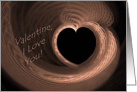 Valentine, I Love You! - Verse Inside card