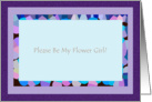 Please Be My Flower Girl? - Blank Inside card