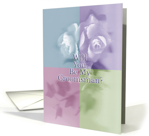 Will You Be My Groomsman? - Blank Inside card (156366)