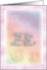 Will You Be My Best Man? - Blank Inside card