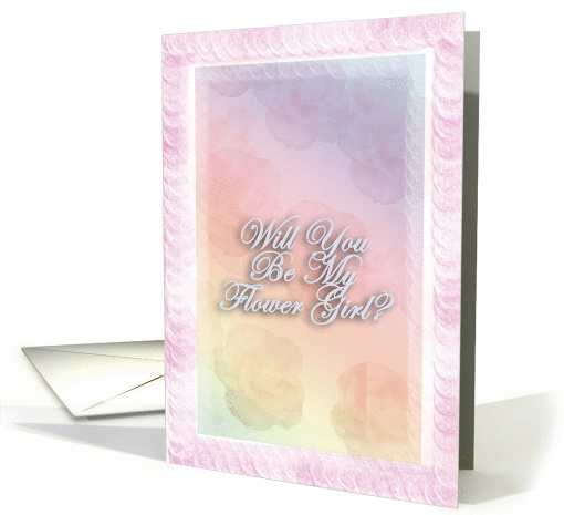 Will You Be My Flower Girl? - Blank Inside card (157285)