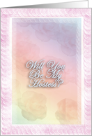 Will You Be My Hostess? - Blank Inside card