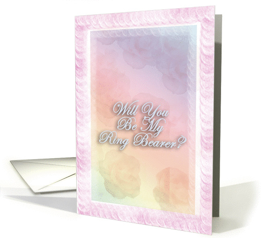 Will You Be My Ring Bearer? - Blank Inside card (157301)