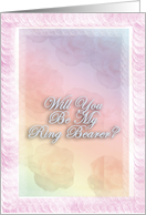 Will You Be My Ring...