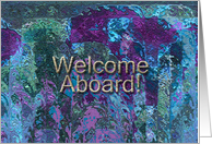 Welcome Aboard! - Verse Inside card