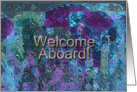 Welcome Aboard! - Verse Inside card