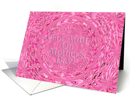 For Aunt On Mother's Day! - Verse Inside card (184367)
