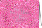 Foster Mom On Mothers Day! - Verse Inside card