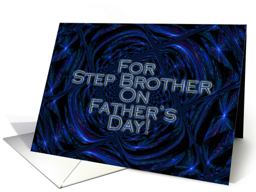 For Step Brother On Father's Day! - Verse Inside card (196739)