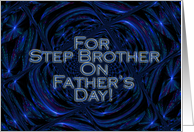 For Step Brother On Father’s Day! - Verse Inside card