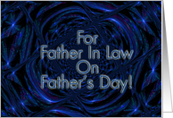 For Father In Law On Father’s Day! - Verse Inside card
