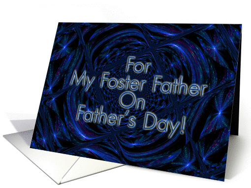 For My Foster Father On Father's Day! - Verse Inside card (197176)