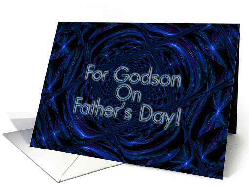 For Godson On Father's Day! - Verse Inside card (197182)