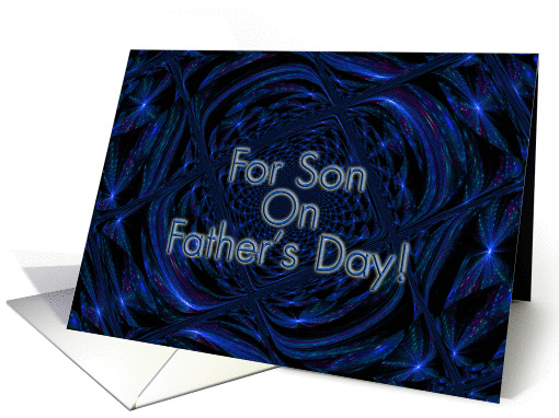 For Son On Father's Day! - Verse Inside card (197676)