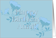 Happy Birthday Aunt!...