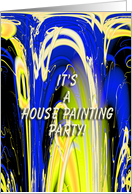 House Painting Party! - Blank Inside card