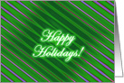 Happy Holidays! - Verse Inside card